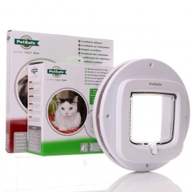 Manual Cat Flap With Glass Cat Flap And Adaptor 