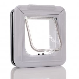 Cat Mate Elite Super Selective Cat Flap - White - 305