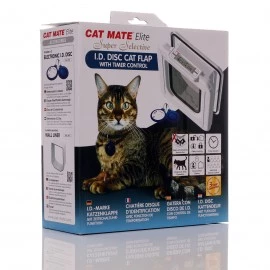 Cat Mate Elite Super Selective Cat Flap - White - 305