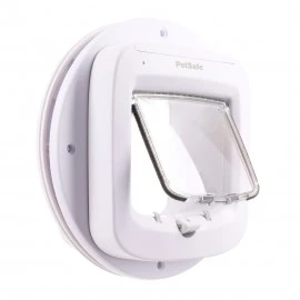 Microchip Door With Glass Cat Flap And Adaptor 