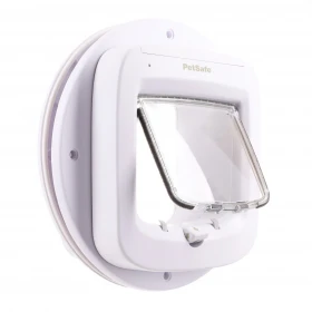 Microchip Door With Glass Cat Flap And Adaptor 