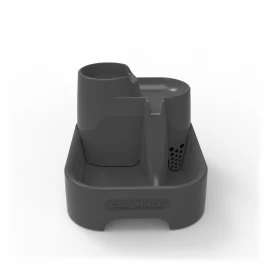 Cat Mate Grey 3-Level Water Fountain 335G | 2L Pet Fountain for Cats & Small Dogs