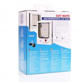 Cat Mate 254 - Electromagnetic Cat Flap for wood 