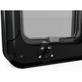 Cat Mate Rotary 4-Way Locking Cat Flap – Black (Model 358BK)