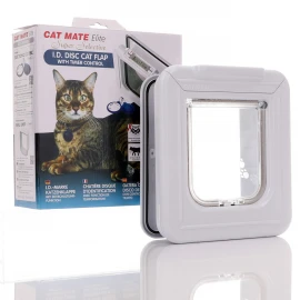 Cat Mate Elite Super Selective Cat Flap - White - 305