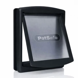 Large Dog Door - Black On Black  