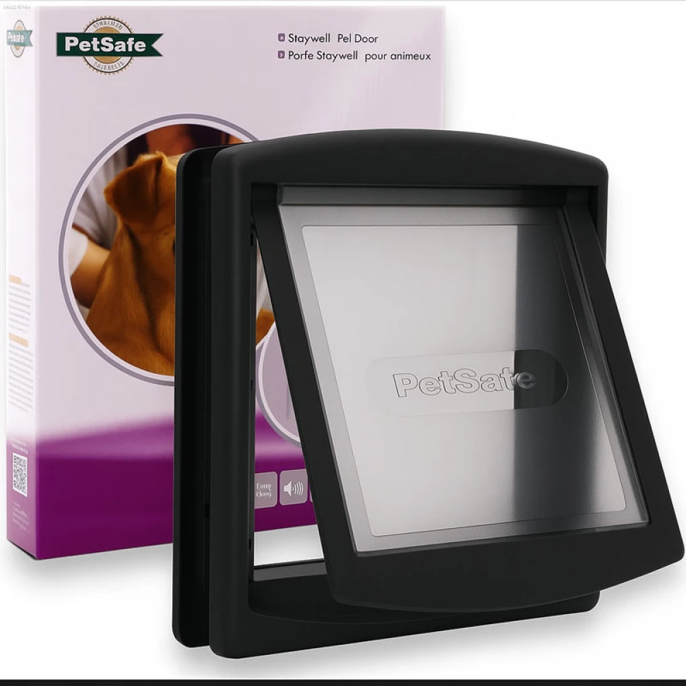PetSafe - Staywell - Medium Dog Door - Black