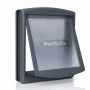 Large Dog Door - Slate Grey Two Sides Ral 7015