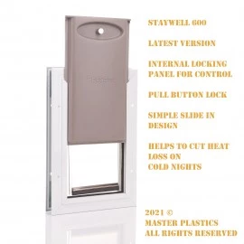 Customer Return 620 Medium Aluminium Cat or Dog Door