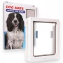 Closer Pets - Dog Mate - Medium Dog Door - White - 215W