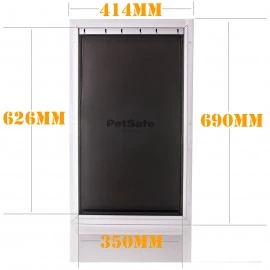 Extra Large Petsafe Extreme Weather Aluminium Door
