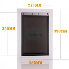 Medium - PetSafe Aluminium  Extreme Weather Energy Efficient, White