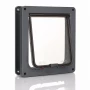 Cat Mate Large Cat Flap – 4-Way Lock, Grey | Secure & Weatherproof 221G