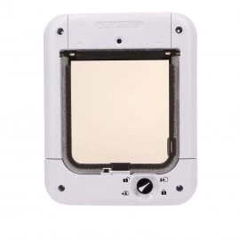 Closer Pets - Cat Mate Microchip Cat Flap - White - 360W
