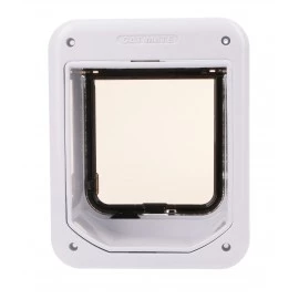 Cat Mate Microchip Cat Flap Wall Kit 220mm | 3 Tunnel Extensions