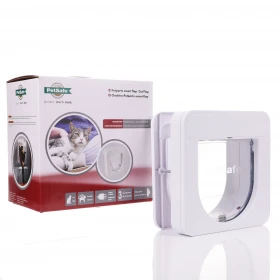 PetPorte Smart Flap - Microchip  - White