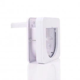 PetPorte Smart Flap - Microchip  - White