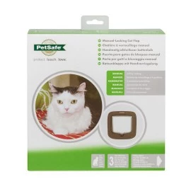 PetSafe Manual Brown 4-Way Locking Cat Flap – Staywell 320 Replacemen