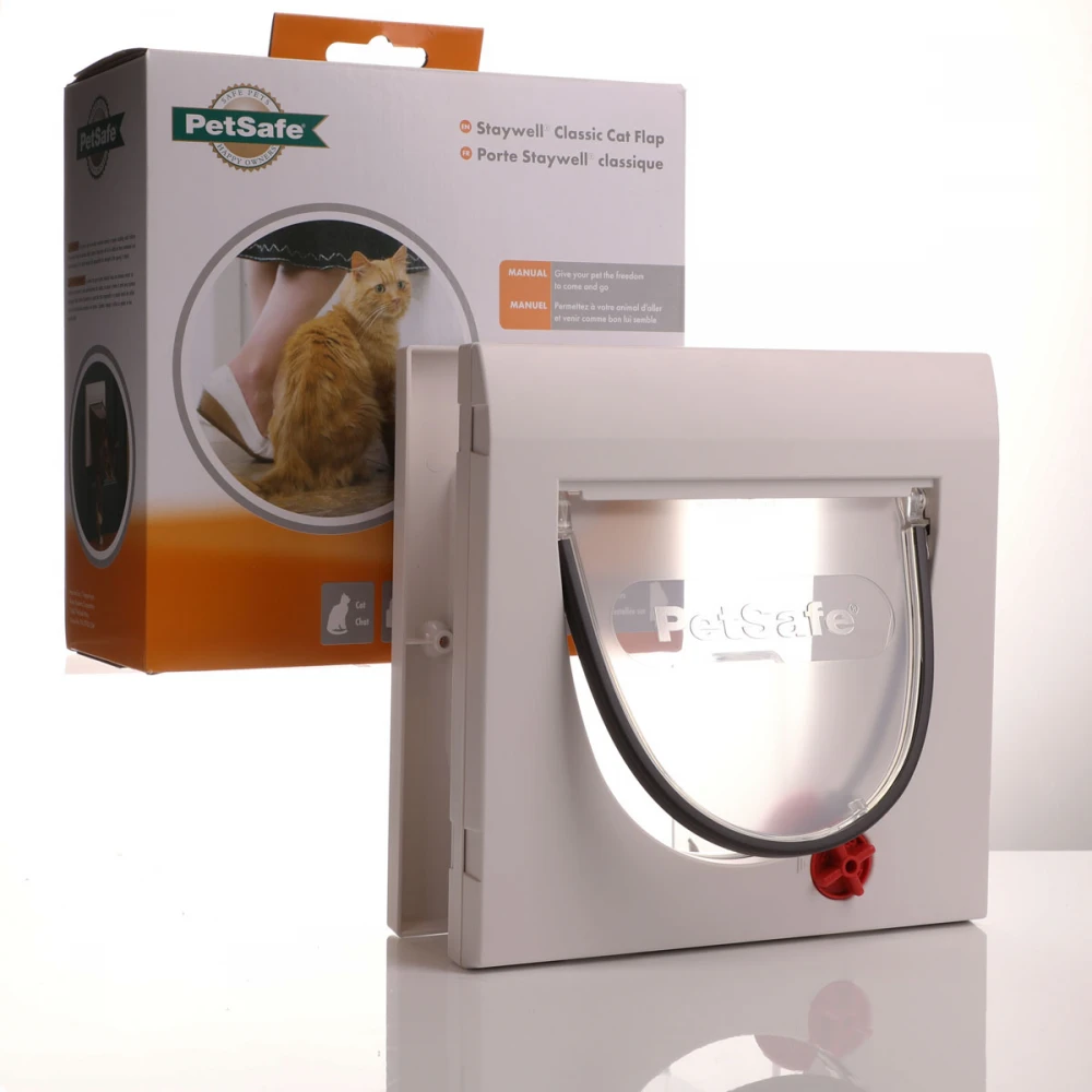Petsafe Staywell - Classic 4 Way Locking Cat Flap With Tunnel - 917