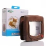 Staywell 420 Deluxe Magnetic Cat Flap Woodgrain