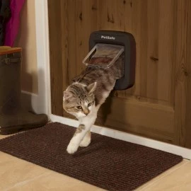 Petsafe Microchip Activated Cat Flap -  Brown