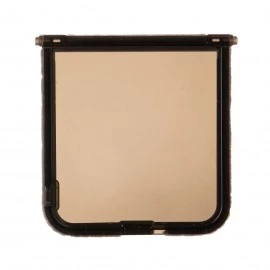 Cat Mate 360 White or Brown Spare Flap - Replacement transparent flap smoked