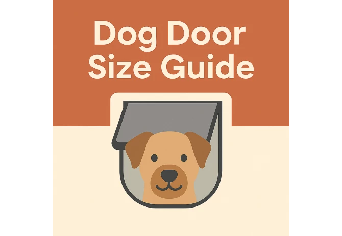Dog Door Size Guide: Choosing the Right Fit for Your Furry Friend