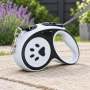3m Retractable Lead for Small Dogs & Cats – Black