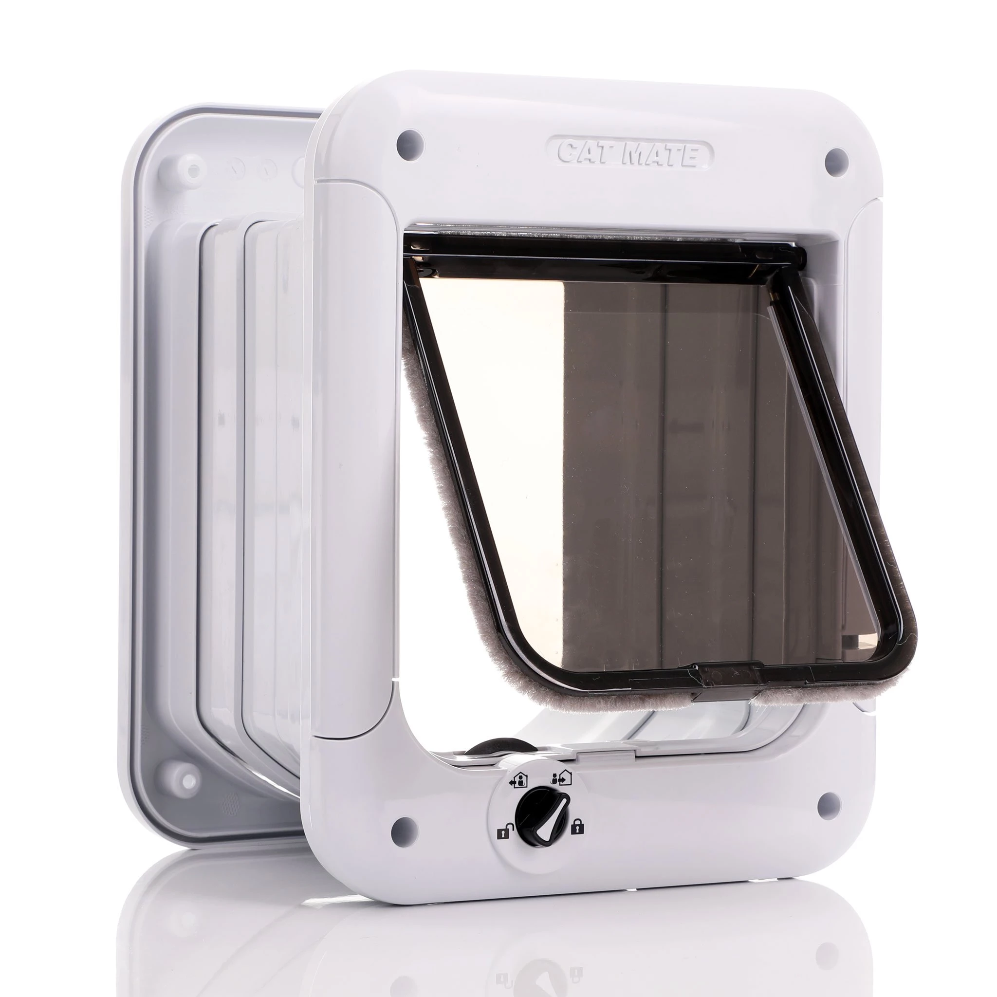 Cat Mate 358W with wall tunnel extensions