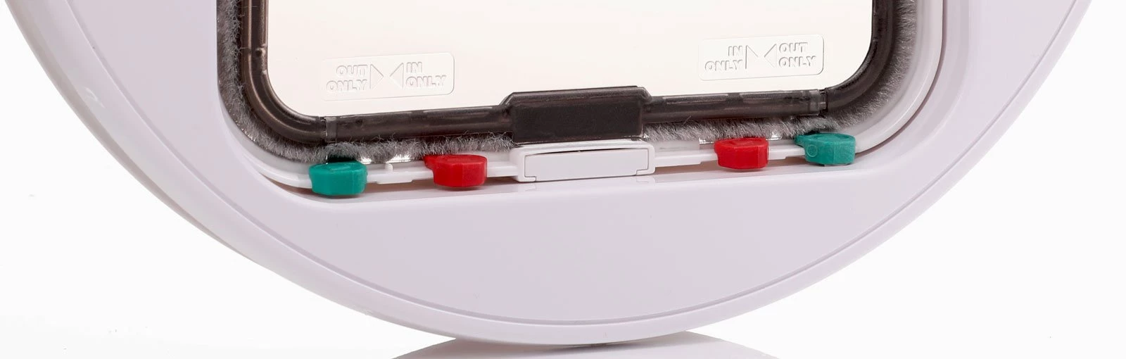 Cat Mate 357 Four Way Locking System Cat Mate 357 four way locking controls for glass fitting cat flap