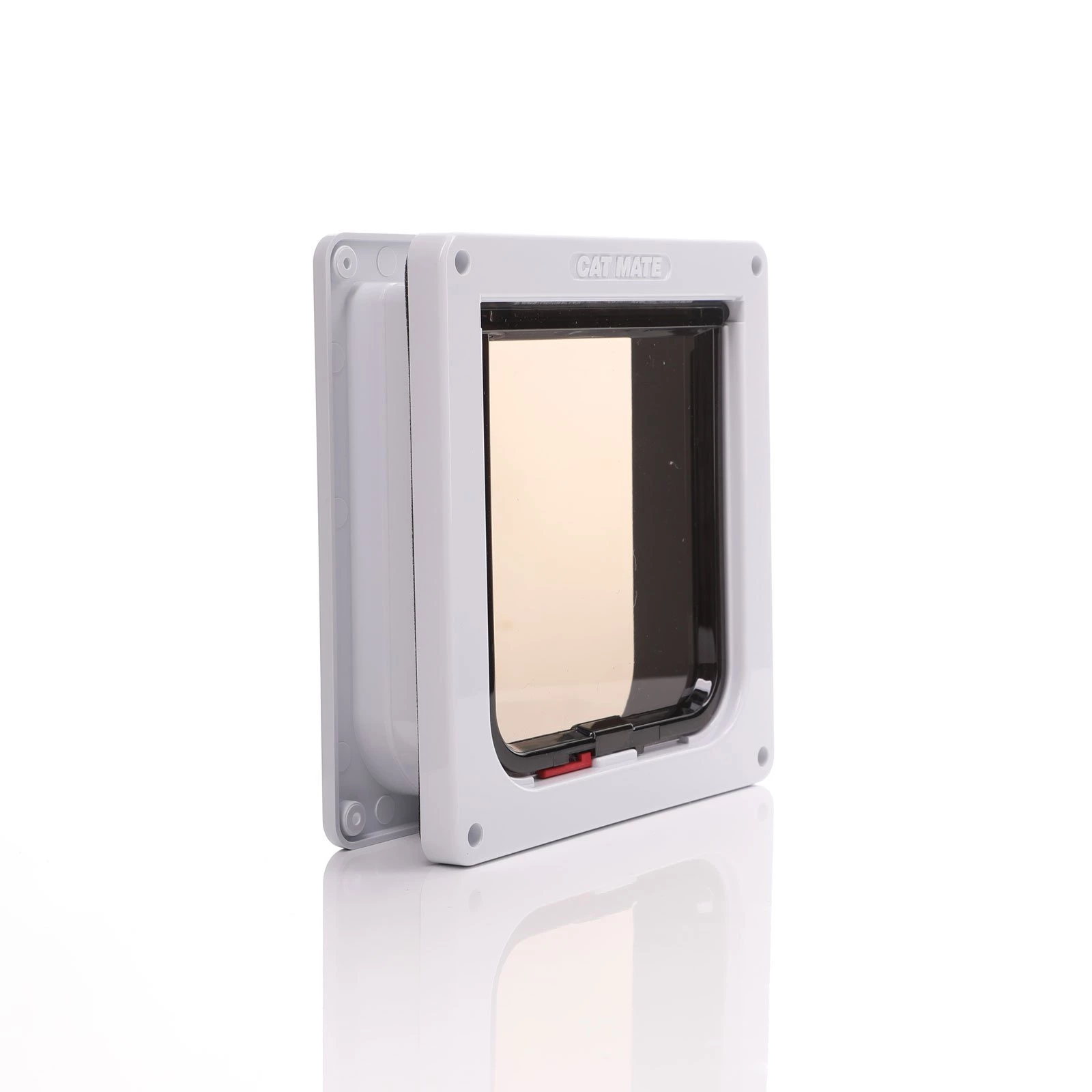 Cat Mate 234W white lockable self-lining cat flap