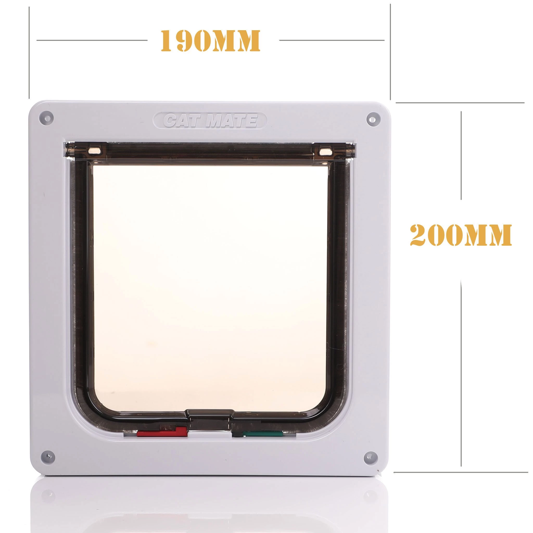Cat Mate 235W cat flap dimensions and cut-out size