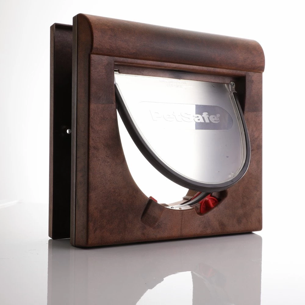 Brown Magnetic Cat Flap