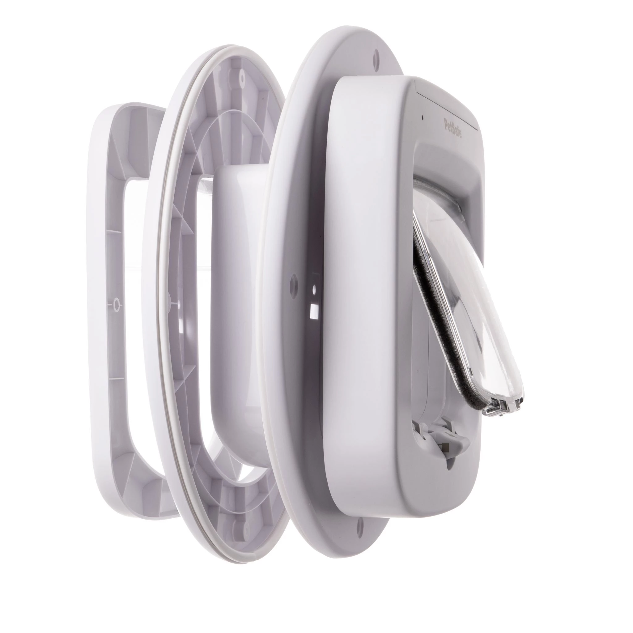 PetSafe microchip cat flap for double glazing and glass doors with adapter
