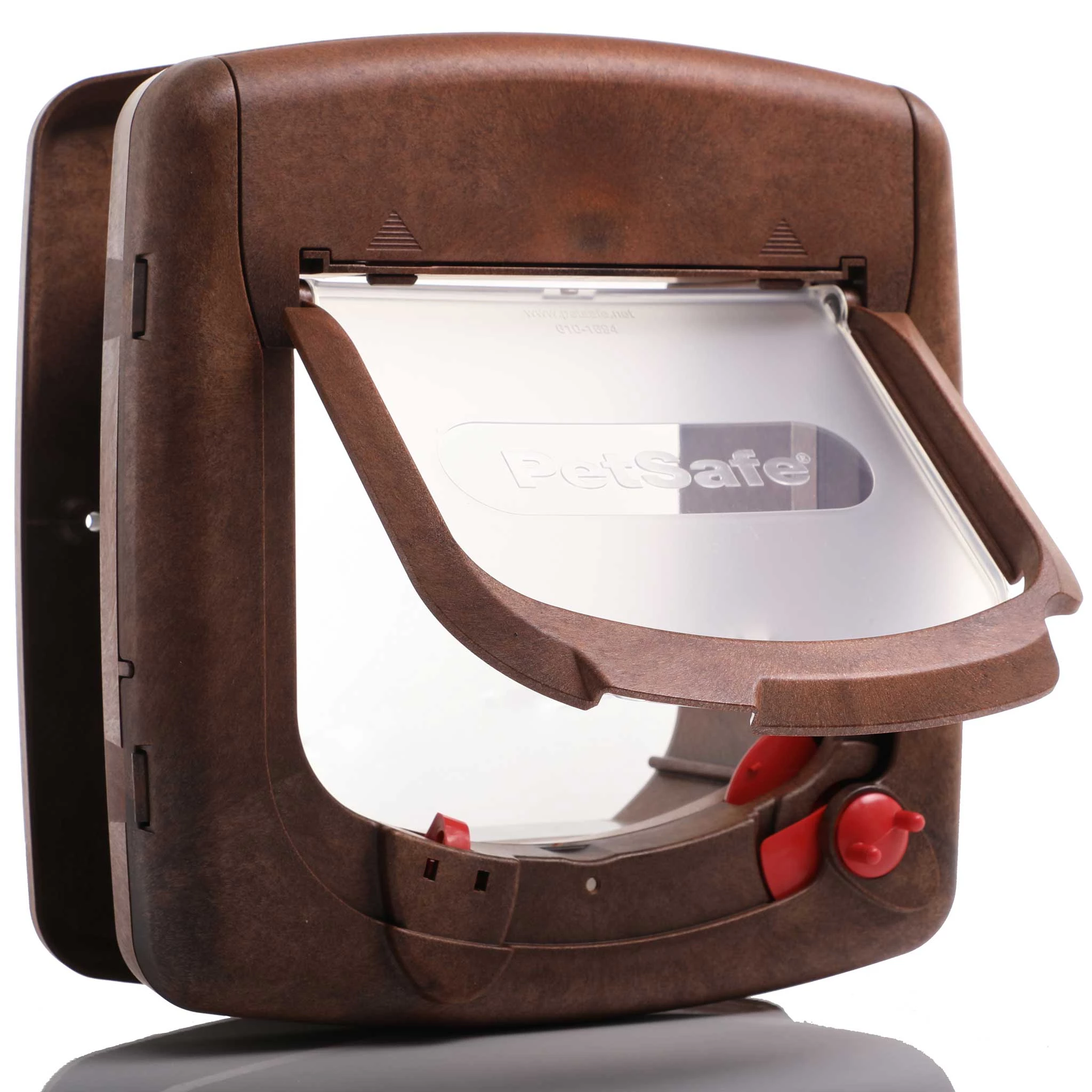 PetSafe Staywell 420 Brown Magnetic Cat Flap PetSafe Staywell 420 brown magnetic cat flap front view