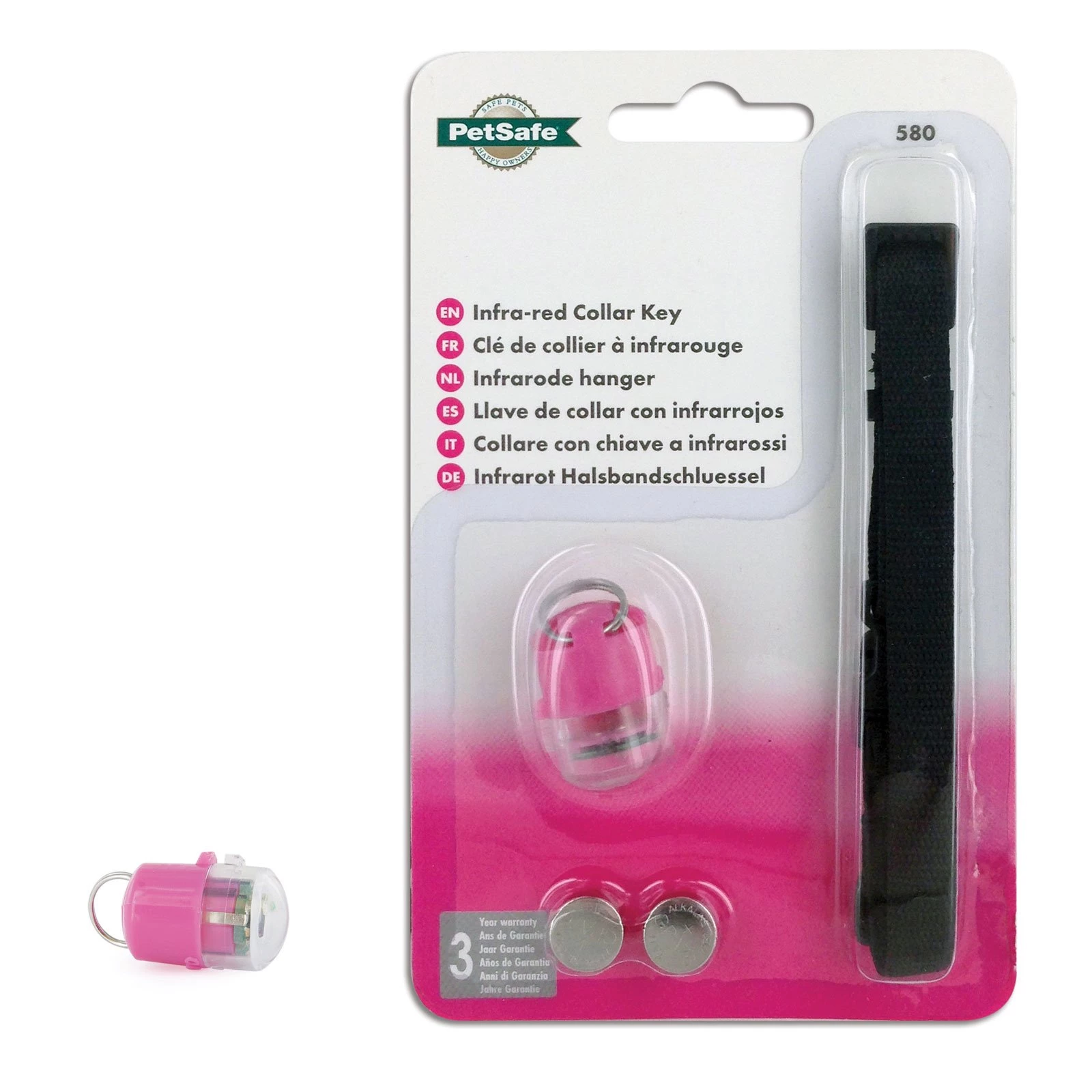 PetSafe Staywell 580 pink infrared replacement cat flap collar key