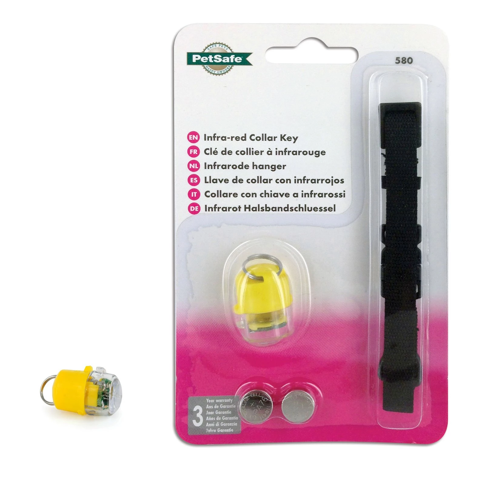 PetSafe Staywell yellow replacement infrared cat flap key REL580YEL