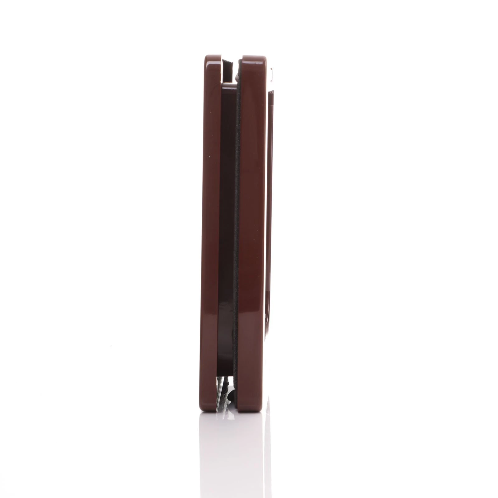 Cat Mate 309B brown slimline cat flap side profile