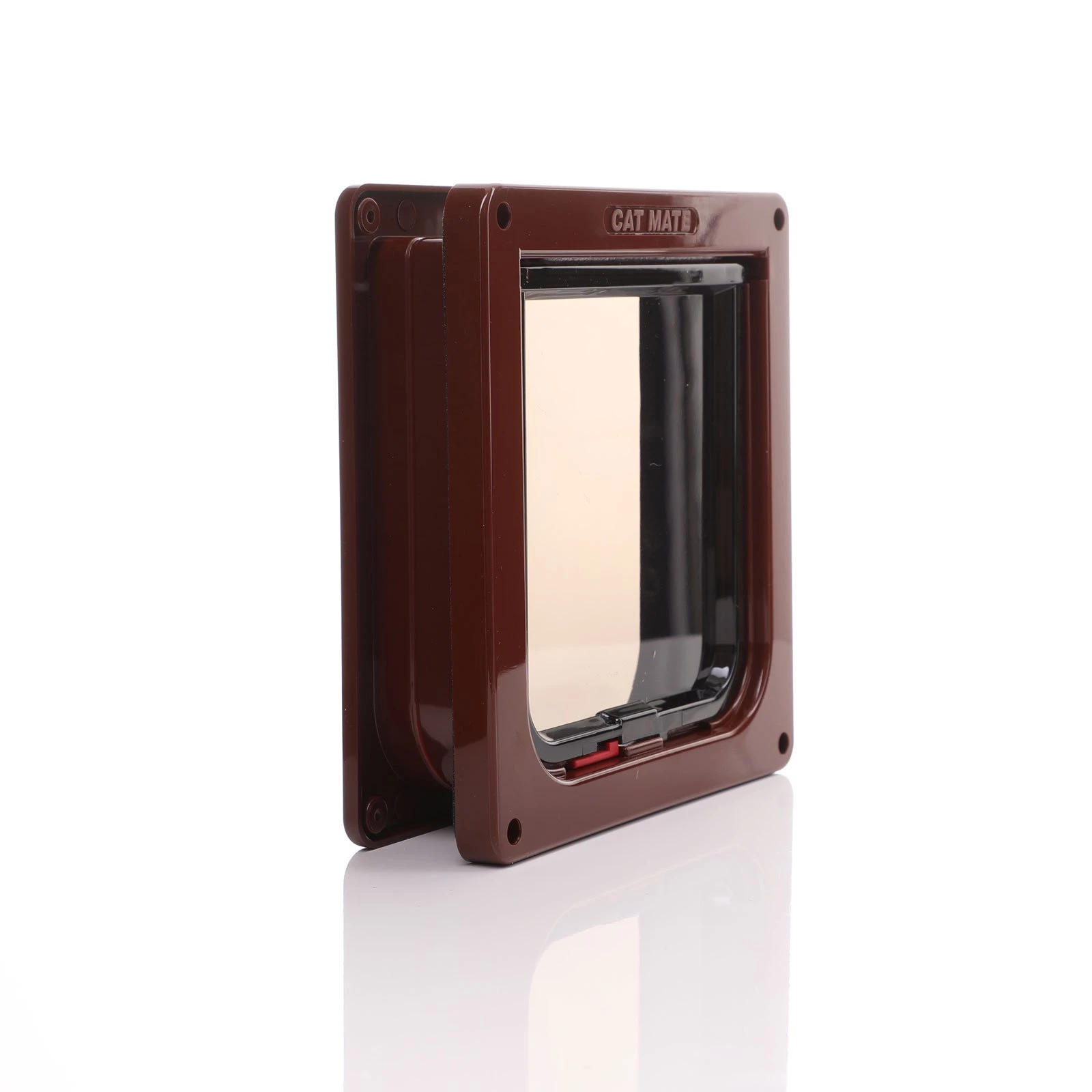 Cat Mate 234B brown lockable cat flap for timber and uPVC doors
