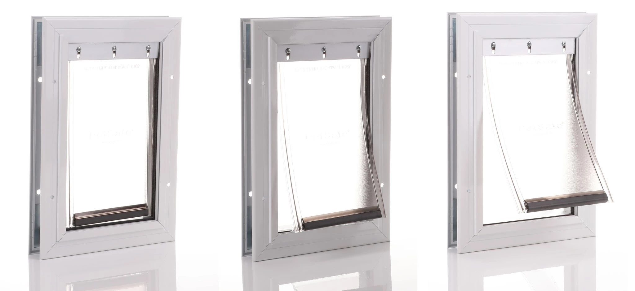 Quality design and materials to create a sturdy dog door.