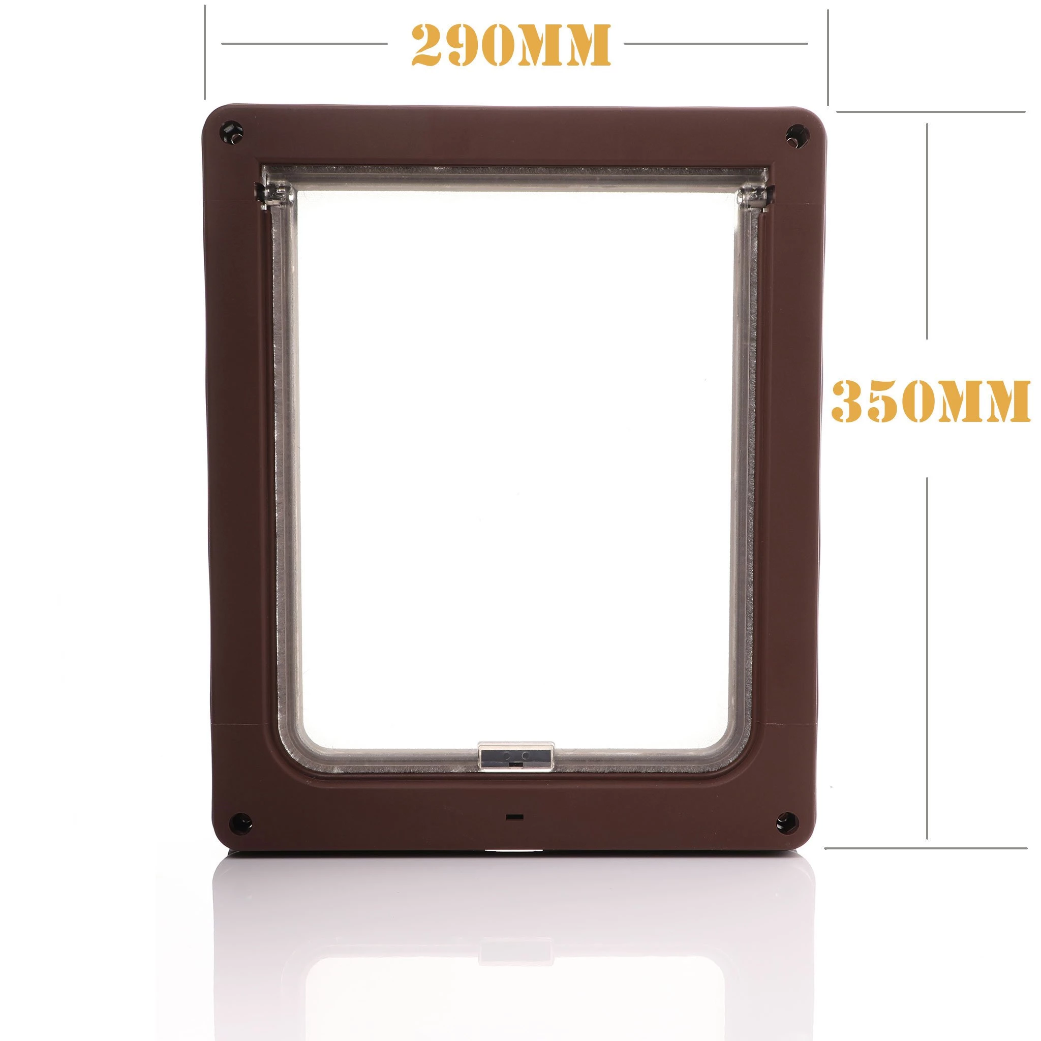 Dog Mate 215b Size Information Dog Mate Medium Brown Dog Door | Specification