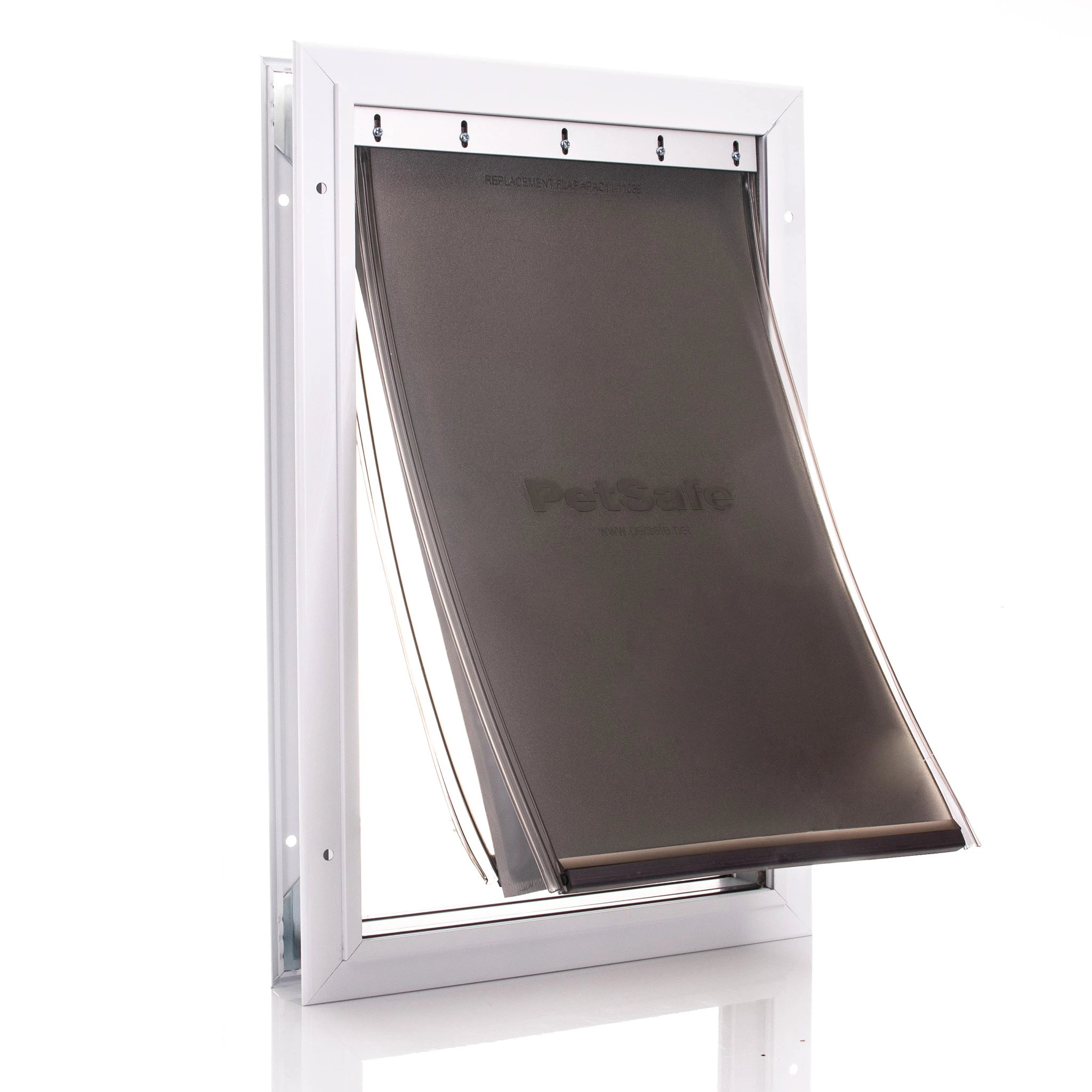 PetSafe Extreme Weather Large Aluminium Dog Door PPA19-16905 with triple insulated flap