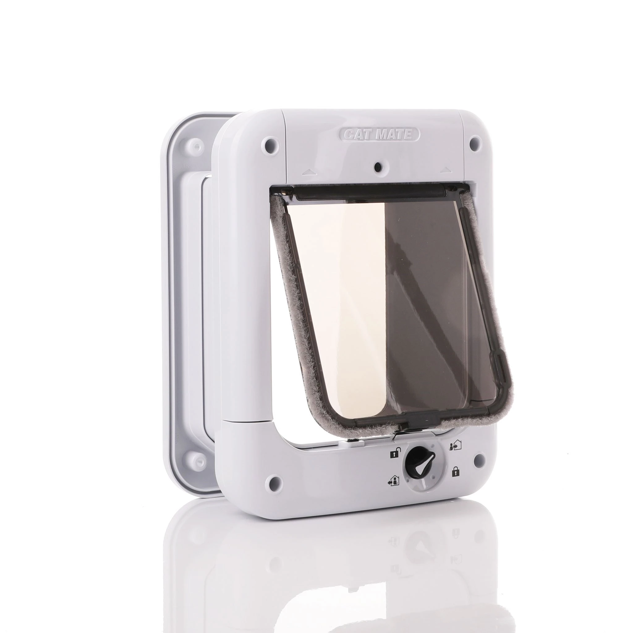 Cat Mate 360W White Microchip Cat Flap