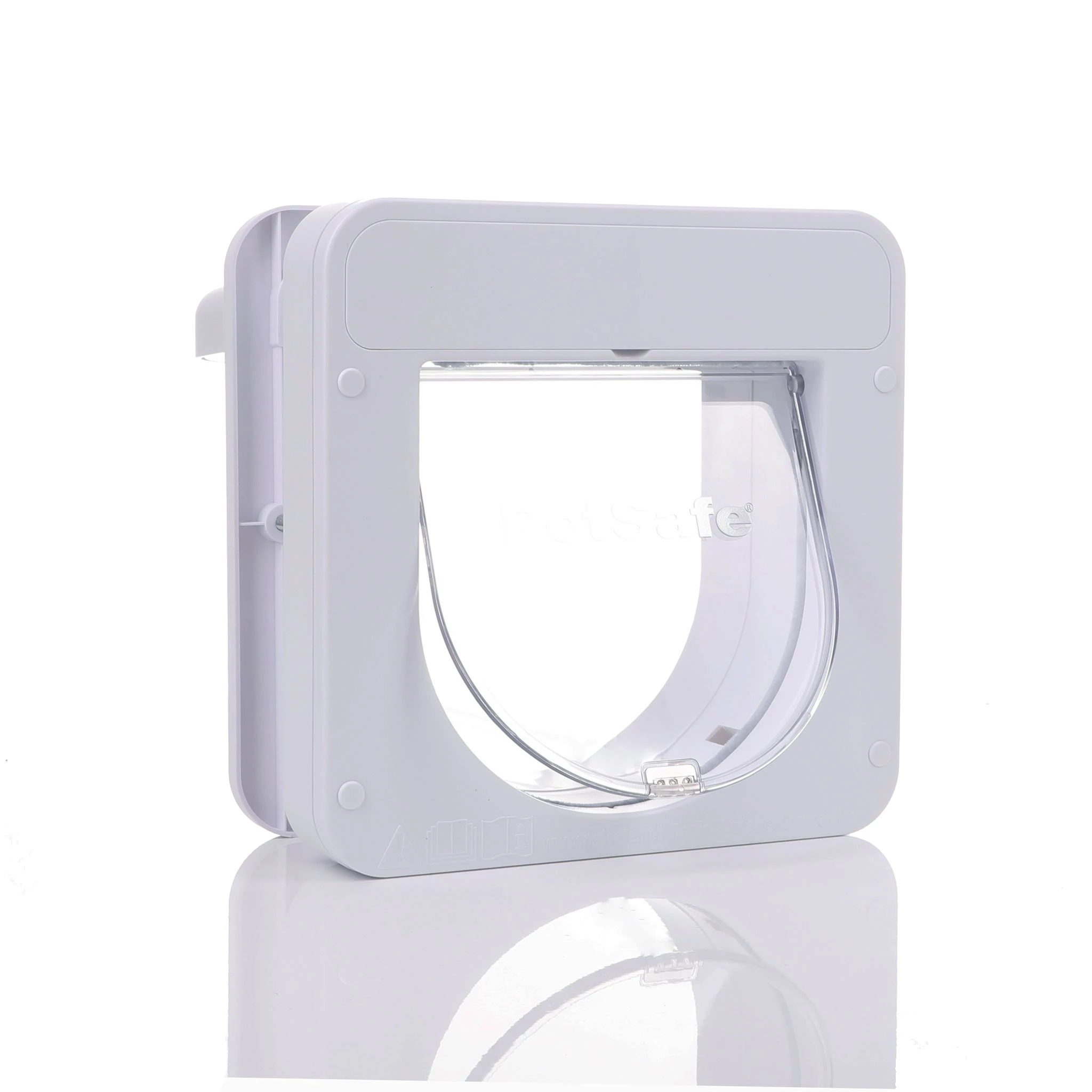 PetPorte Smart Flap white microchip cat flap from PetSafe