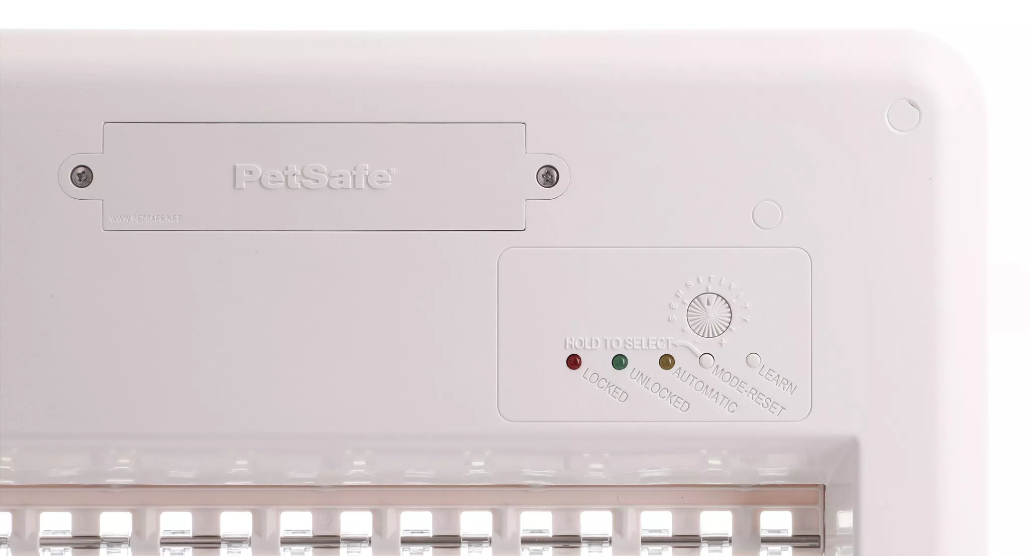 PetSafe Electronic SmartDoor control panel for programming up to five pets