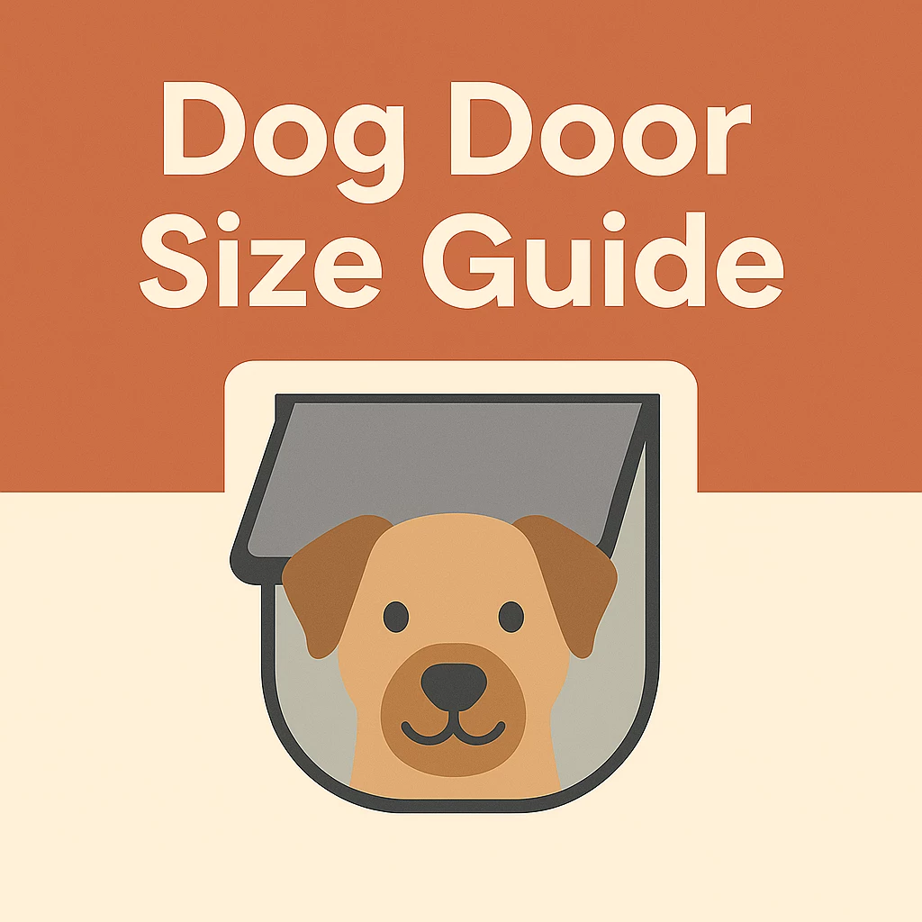 Dog Door Size Guide: Choosing the Right Fit for Your Furry Friend