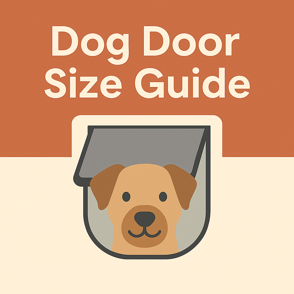 Dog Door Size Guide: Choosing the Right Fit for Your Furry Friend